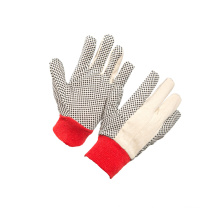 Dotted Canvas Cotton Safety Hand Work Glove